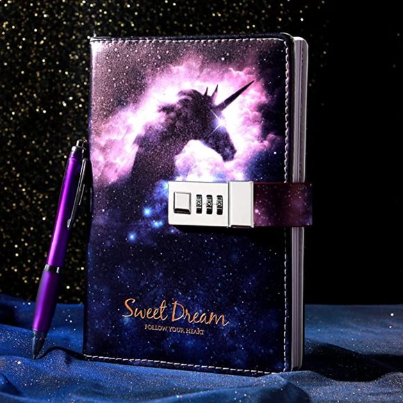 Two CAGIE Combination Lock Personal Journals New in Sealed Box.  Great Gift! - Picture 2 of 8